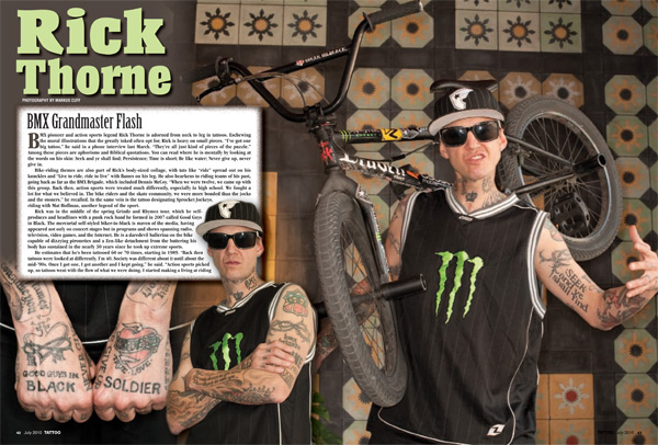 Check out my feature in the NEW Issue of Tattoo Magazine July 2010