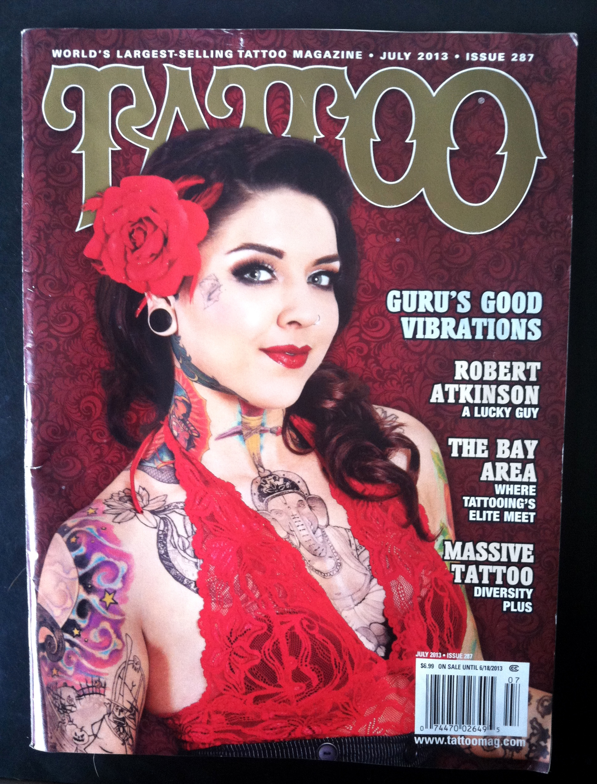 Rick Thorne Official Website » Tattoo Magazine Juy 13